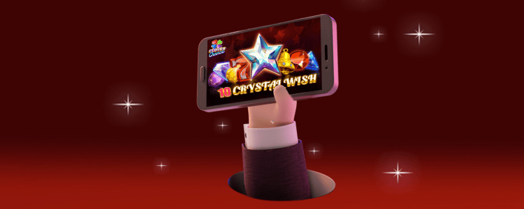 Вземи 100% до 150 Free Spins за играта 10 Crystal Wish - Alphawin