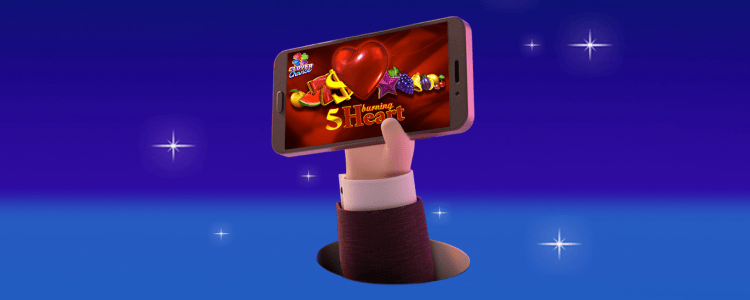 Бонус от 100% до 200 Free Spins за играта 5 Burning Heart - Alphawin.bg