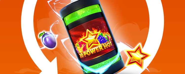 Бонус от 50% до 100 безплатни завъртания за 20 Power Hot - Amusnet