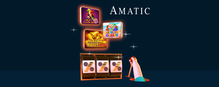 Бонус от 50% до 100 лв за най-новите игри на Amatic - Alphawin.bg