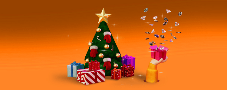 Коледно Презареждане от 50% до 150 лв за коледни слот игри - Alphawin.bg